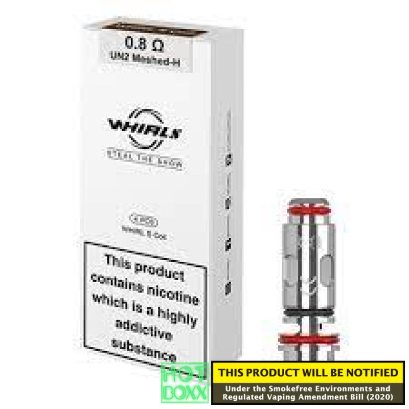 Uwell Whirl S Replacement Coils 4/Pack 0.8Ohm