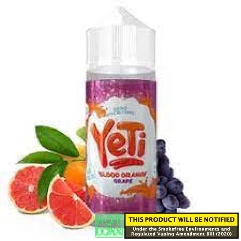 Yeti Blood Orange Grape 100Ml Variable