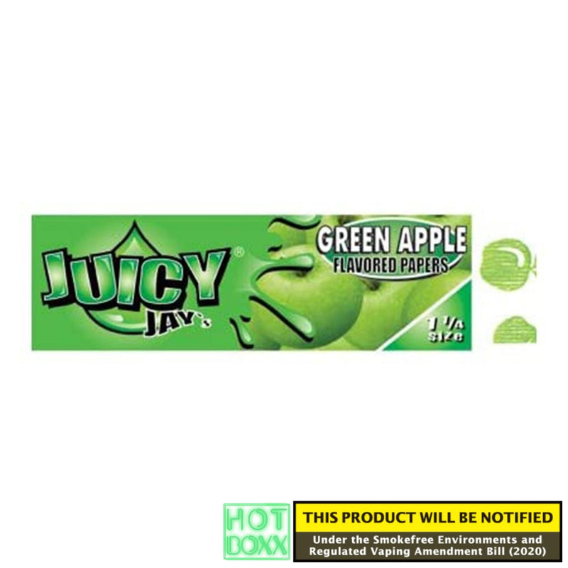Juicy Jays 1 1/4 Paper - Green Apple