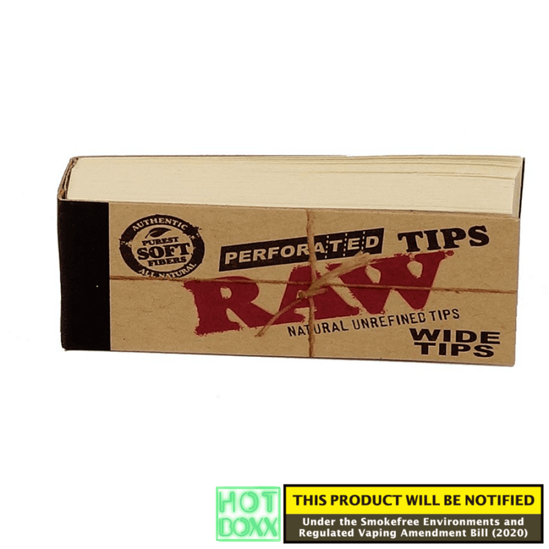 Raw Perforated Wide 50 Tips
