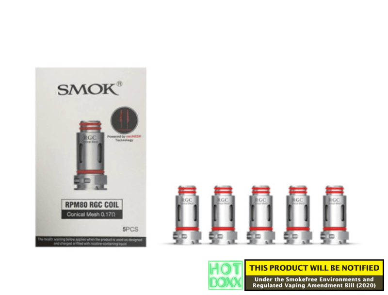 Smok Rpm80 Rgc Conical Mesh 0.17 Coil - 5 Pack