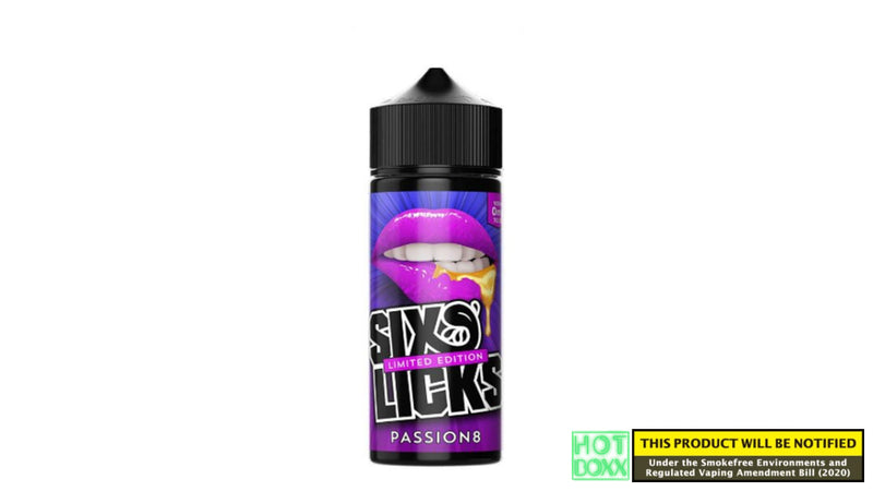 Six Licks Passion8 100Ml Variable