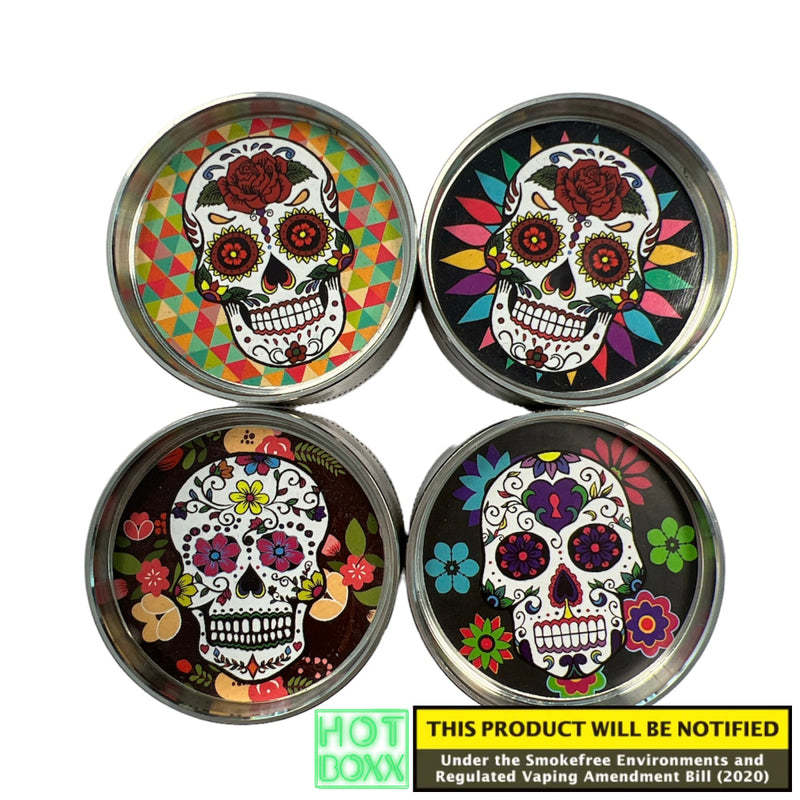 Skull Three Piece Grinder