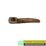 Large Curved Wooden Pipe